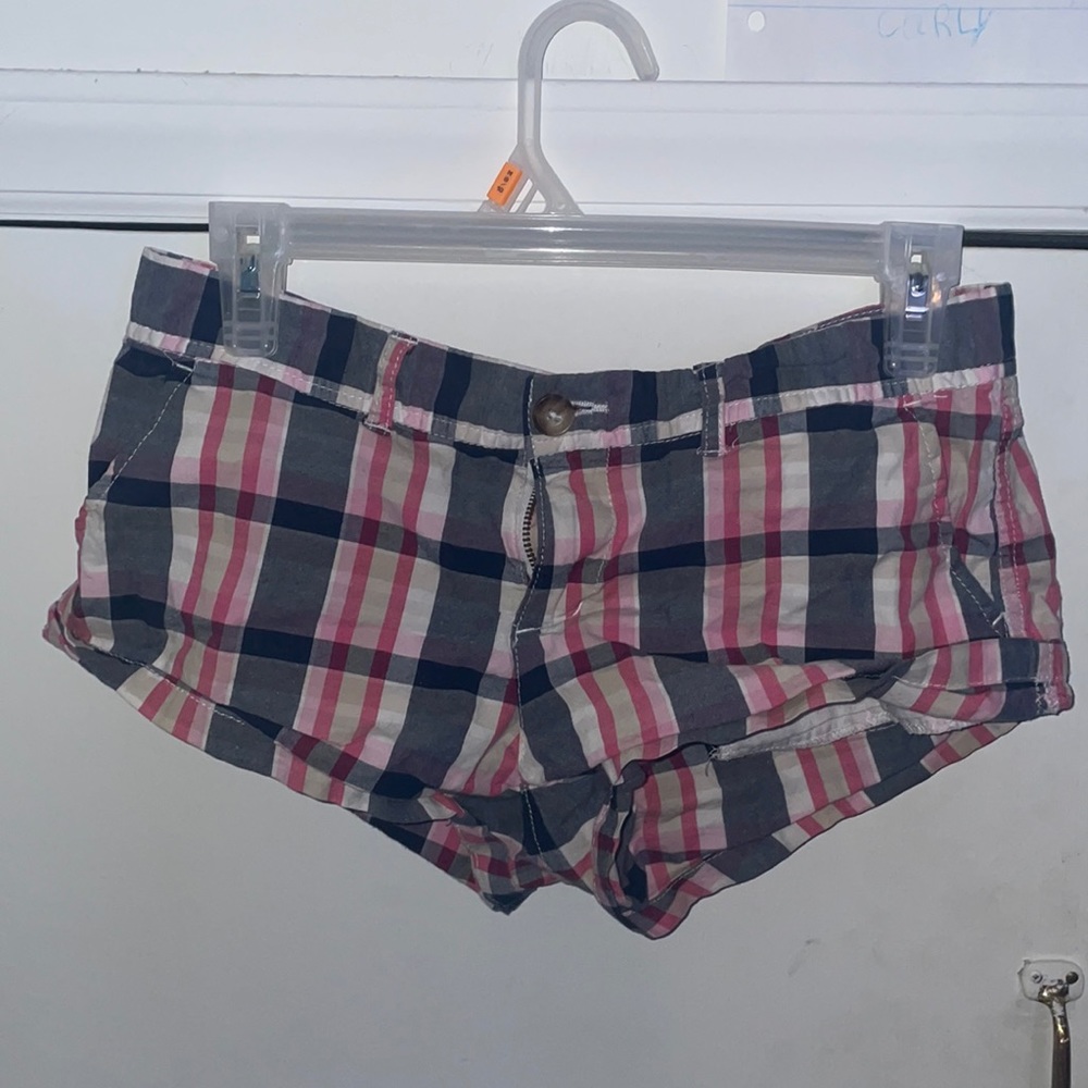 🔥y2k Plaid Shorts